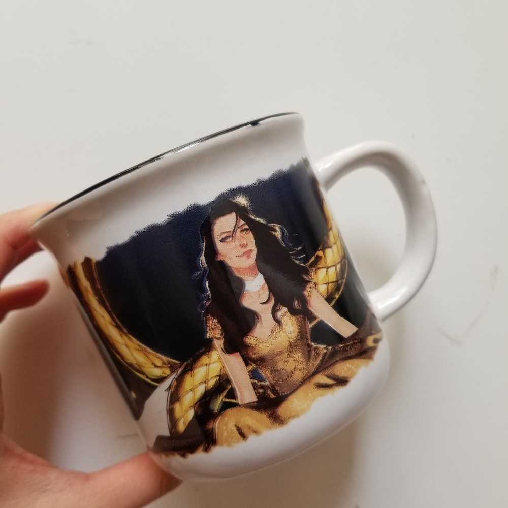 Fairyloot Serpent & Dove Ceramic Mug